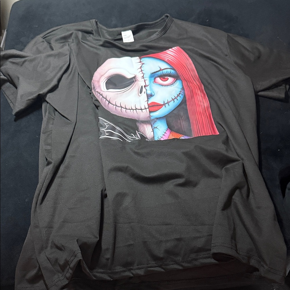 Women's XXL T-Shirt, Jack and Sally - NEW